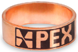 HB-EPCR0034-(#G5) 3/4" Copper PEX Crimp Ring (F1807)