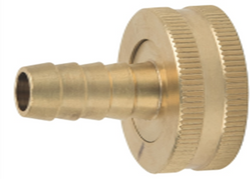HB-G39S-1234-(#F1) 1/2" HB x 3/4" FH Swivel, Hose Barb x Female Swivel Garden Hose Adpater *Non-Potable Use ONLY*