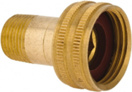 HB-G41S-3412-(#F1) 3/4" FH Swivel x 1/2" MIP, Female Swivel Garden Hose x Male (MIP) Adapter *Non-Potable Use ONLY*