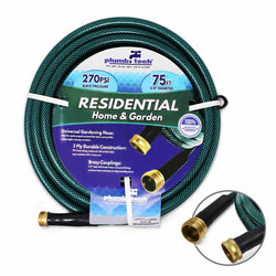 75Ft. PVC Green Garden Hose, 3-Ply (GAR75)