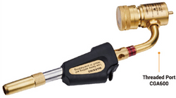 HB-MPA1  see HB-GJ3000-(#F1) Self igniting torch Brass body, plastic housing, stainless steel tip Rates to 3,452 °F 6 per case