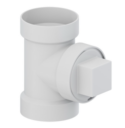 HB-LP444X-020-2" Cleanout Tee with Cleanout Plug (H x H)