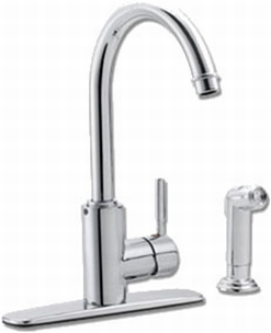 HB-MKWSPC-(#i2) Single Lever Metro Line Kitchen Faucet w/Spray