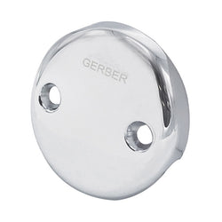 Genuine Gerber® 2-Hole Faceplate Plate for Overflow Tub Drain