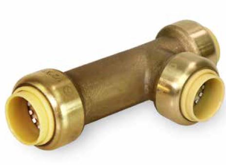 HB-UPRT1212-(#G2) 1/2" Slip Tee Pipebite Fitting