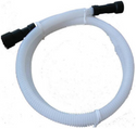 HB-WD7807506-1/2" x 78" Plastic Dishwasher Drain Hose, Outlet Connections: 5/8", 3/4" &amp; 1" . Kink Resistant and crushproof