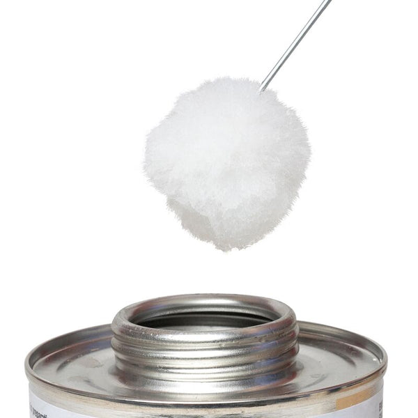 HB-60652 Hercules® 4oz. Clear Plastic Pipe & Fittings Cleaner. Fast acting formula removes foreign matter and dirt from ABS, PVC and CPVC pipe and fittings