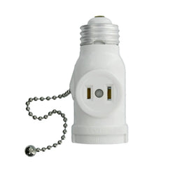 PULL CHAIN CURRENT TAP WHITE