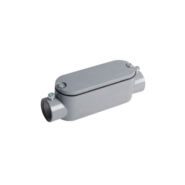 3/4" C ALUMINUM CONDULETTE COMBO (FOR RIGID & EMT) WITH COV & GASKET