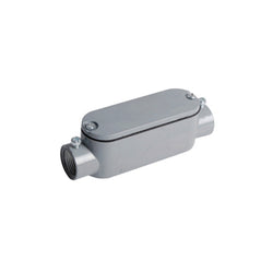 1/2" C ALUMINUM CONDULETTE COMBO (FOR RIGID & EMT) WITH COV & GASKET