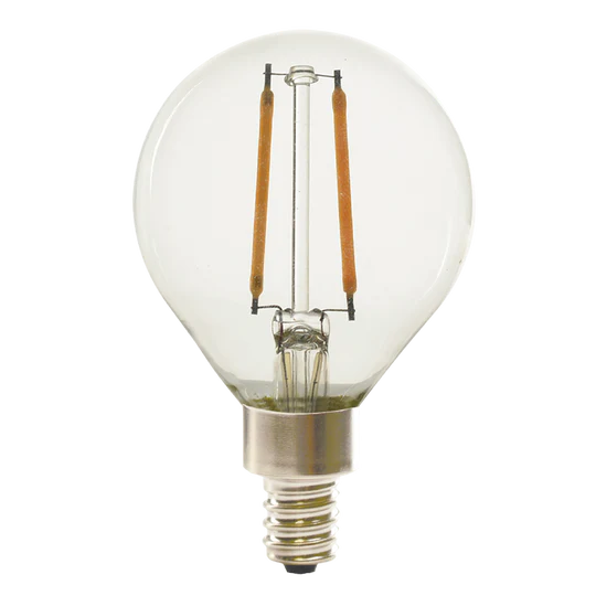 LED 4W=40W G16.5 CLEAR FILAMENT 27K DIMMABLE