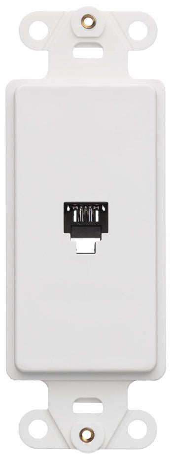 DECOR MODULAR WALL JACK 6P4C