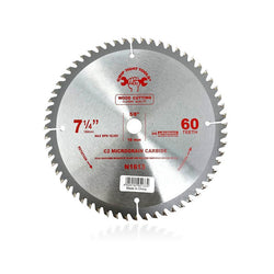 ASK-N1613-Classic Circular Saw Blade, C2 Carbide - Wood Cutting 7 1/4" - 60T