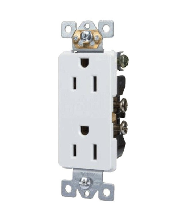 BULK DUPLEX DECORA REC ALMOND | MDR Electrical Supply