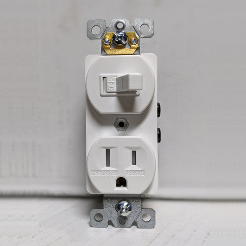 NAI BRAND COMBO SWITCH &amp; GR OUTLET (=L5225) IVORY