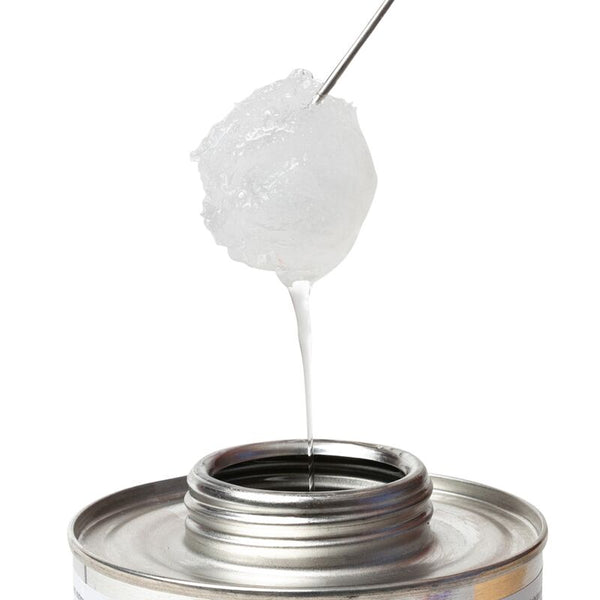 HB-31013 Oatey® 8oz. PVC Regular Clear Cement Regular-bodied clear cement for use on all schedules and classes of PVC pipe and fittings up to 4" for Sch. 40 & up to 2" for Sch. 80