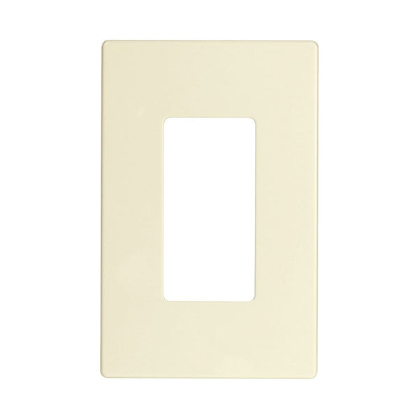 1GANG SCREWLESS 1DECORA WALLPLATE LIGHT ALMOND