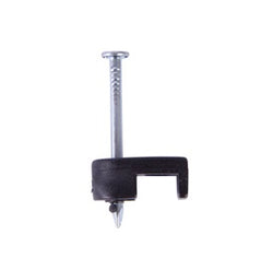 Low Volt Staple, 3/16", Black; 100/Clam, 10Clams/Master