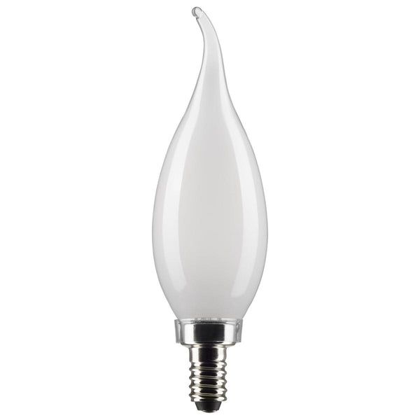 25W LED FILAMENT CHANDELIER CANDLE BASE TURN TIP FROST 27K