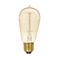 S2413-VINTAGE BULB 40W ST19 CL 15S 120V CAGE STYLE