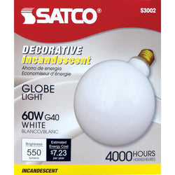 G40 WHITE 60W 5"