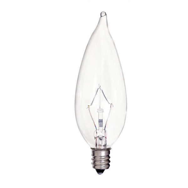 60W CLEAR CANDLE KRYPTON BULB