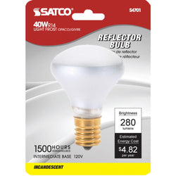 R14 LEGACY INCANDESCENT BULB 40W 120V INT BASE CARDED