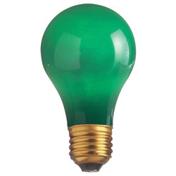 COLORED BULB 60A/R CERAMIC GREEN 130V