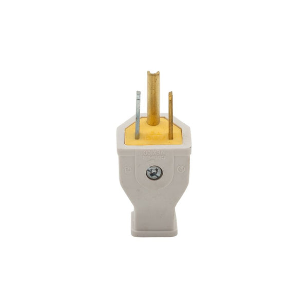 PLUG GROUNDING WHITE