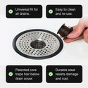 SHSULTR755-ShowerShroom Ultra Strainer