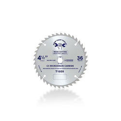 ASK-GPT-T1609-Professional Circular Saw Blade, C3 Carbide - Thin Kerf - Multi Purpose 4-1/2" - 36T