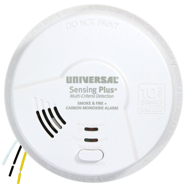 USI BRAND 10 YEAR SMOKE AND FIRE ALARM HARDWIRED