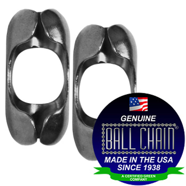 BEAD CHAIN EYELIT COUPLING #10 CHROME