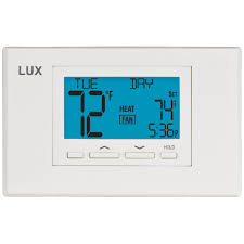 LUX-LTX9100U-7 DAY THERMOSTAT HEAT/COOL PROGAMMABLE TOUCH SCREEN