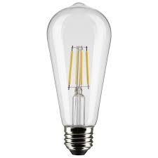 S21869-LED SATCO VINTAGE 5ST19/CL/LED/927/E26/2CD