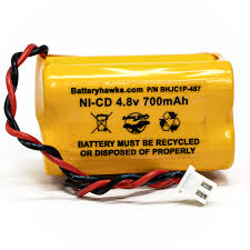 LX-NYELLB1-LED EDGE LIT ONE SIDED ACDC SURF..USES NICAD BATTERY 4.8 VOLT