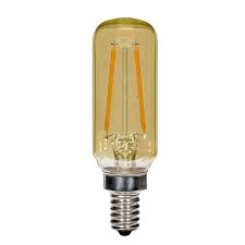S9873-LED SATCO VINTAGE 2.5W=15W T6 AMBER CAND BASE 2000K 150 LUMENS 120 VOLT
