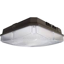 65-140-SATCO LED CANOPY GARAGE LIGHT 40W 4000K