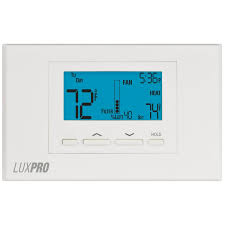 LUX-P621U-010-THERMOSTAT DIGITAL 5-DAY 1DAY 1DAY PROGRAMMABLE HEAT & COOL