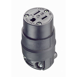 LEVITON 3 PRONG RUBBER CONNECTOR