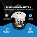 TubShroom® Ultra Edition Bathtub Strainer