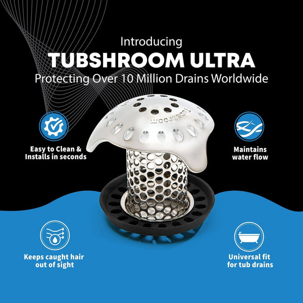 TubShroom® Ultra Edition Bathtub Strainer
