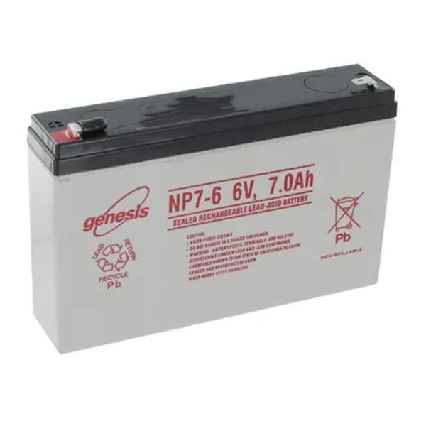 6 VOLT 7.2 AH EMERGENCY BATTERY(AKA GB 6-7)