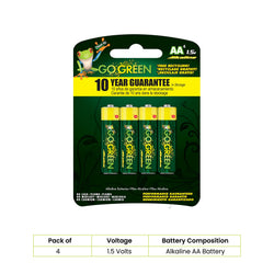 GO GREENE AA-24PK ALKALINE BATTERIES