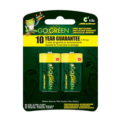 GO GREENE C-2 ALKALINE BATTERIES