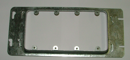 4 GANG ADAPTER PLATE 3/4' RAISED